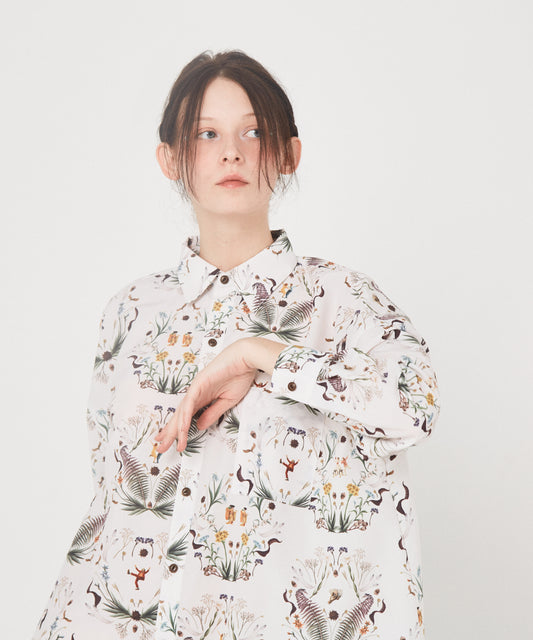 Dance In The Garden Maxi Shirt