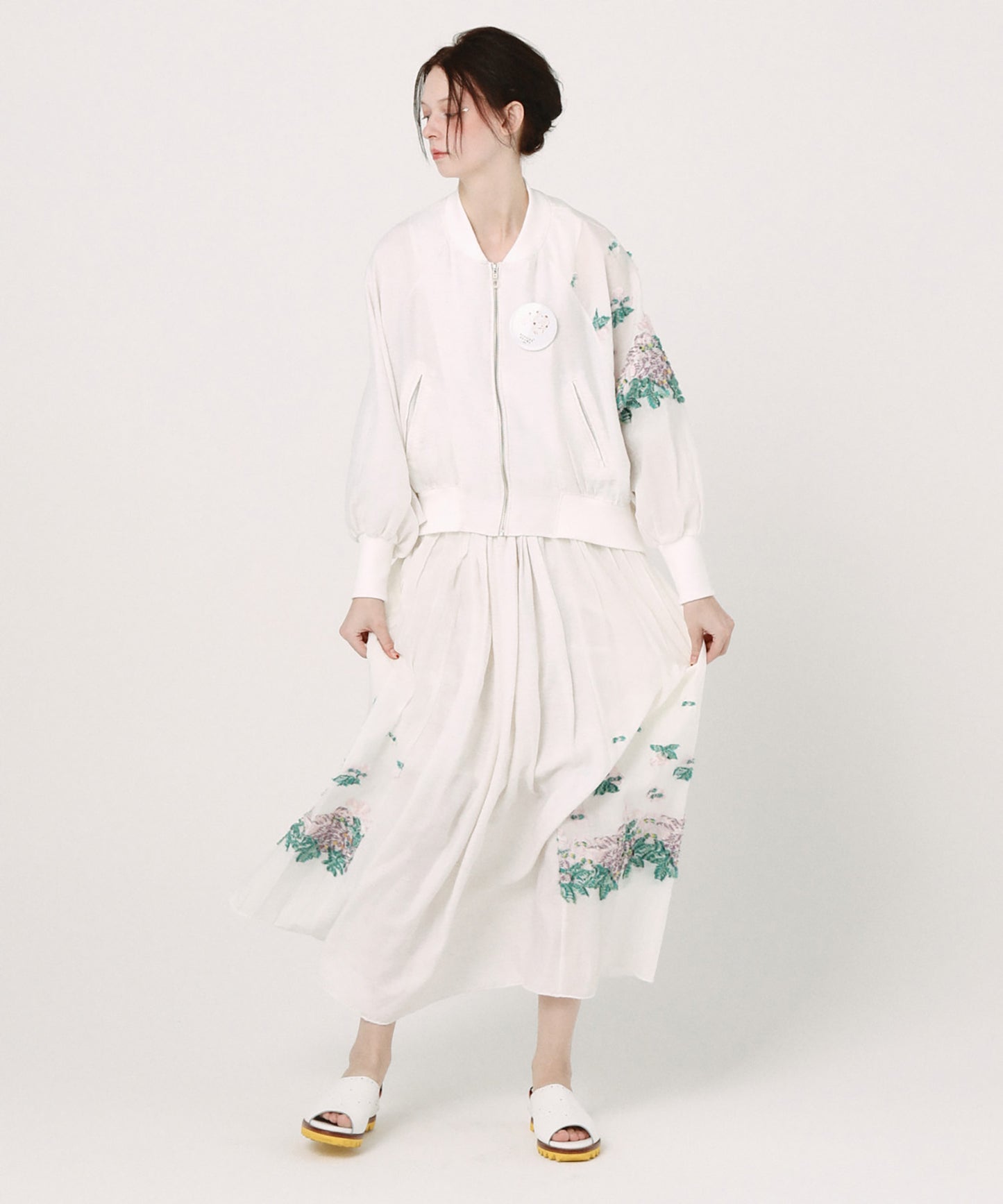 Mosaic Garden Blouson