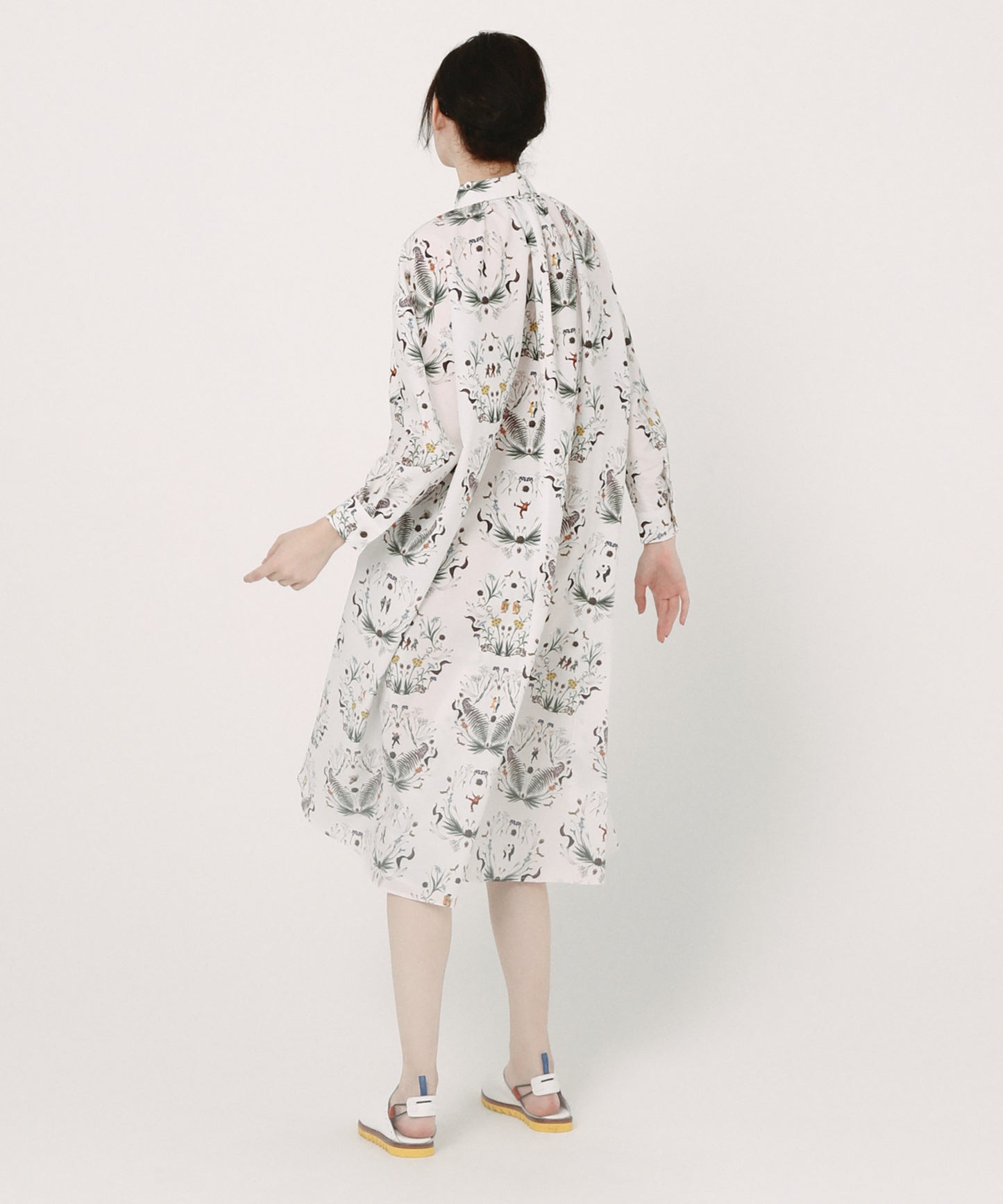 Dance In The Garden Maxi Shirt