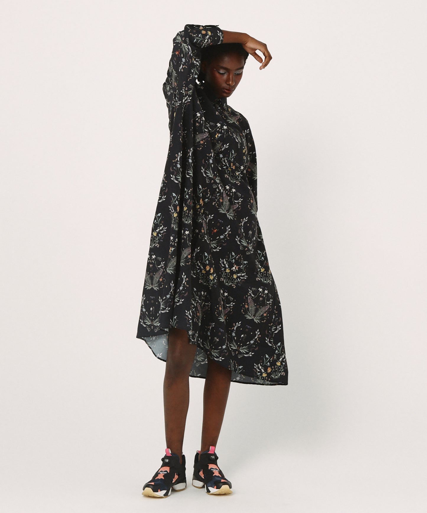 Dance In The Garden Maxi Shirt