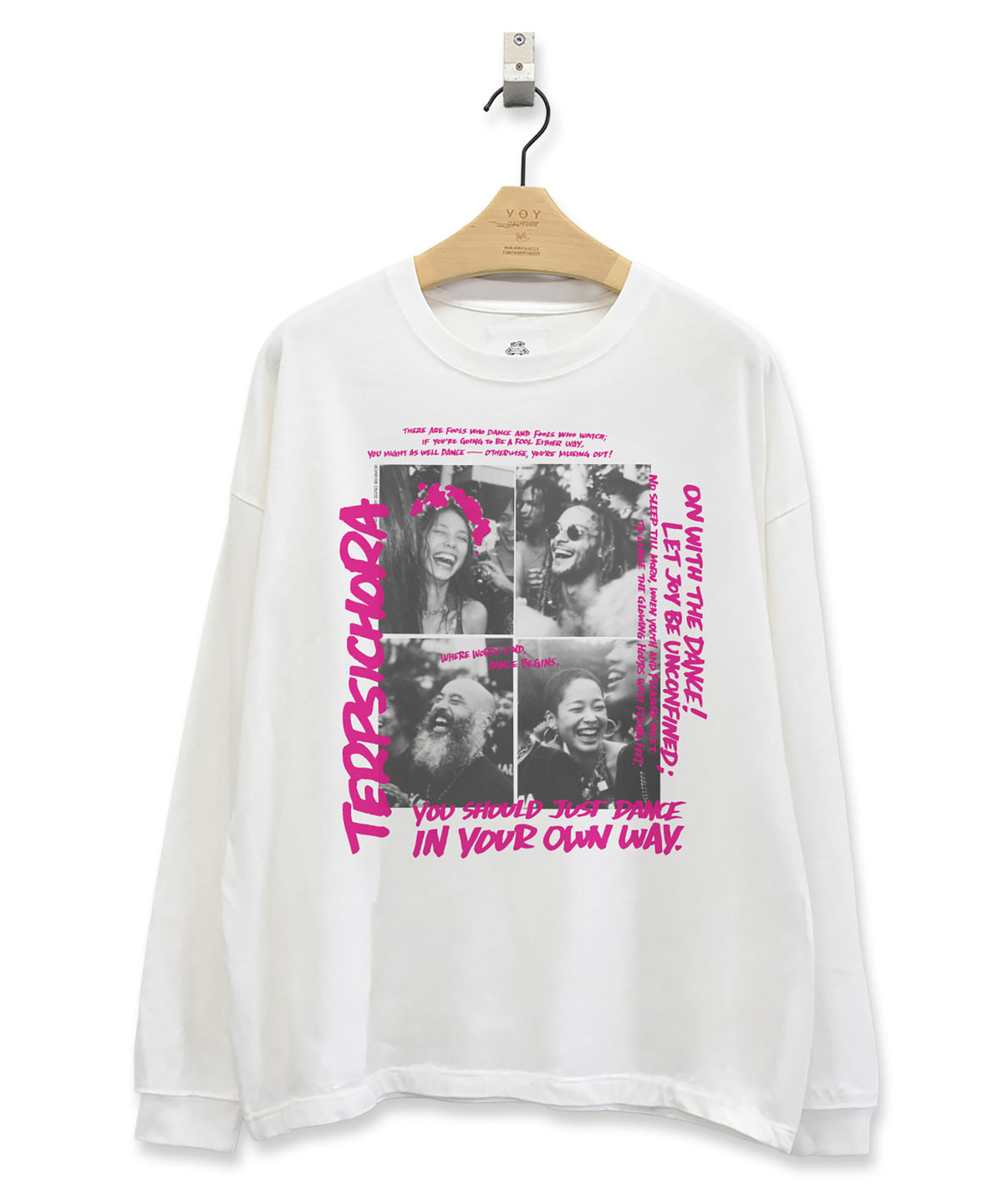 PIGMENT-DYED L/S TEE（TERPSICHORA）