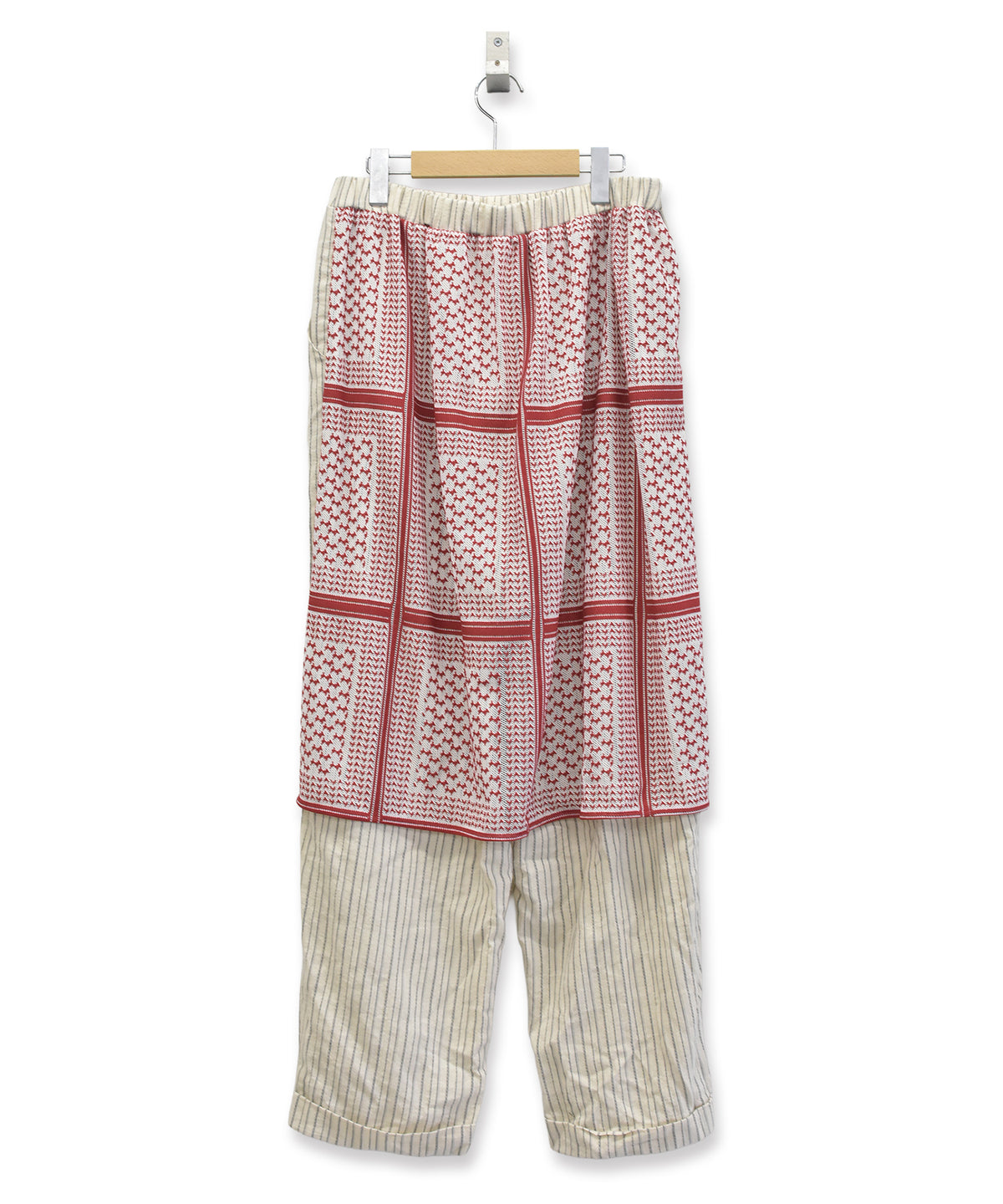 SHEMAGH LACE WIDE PANTS