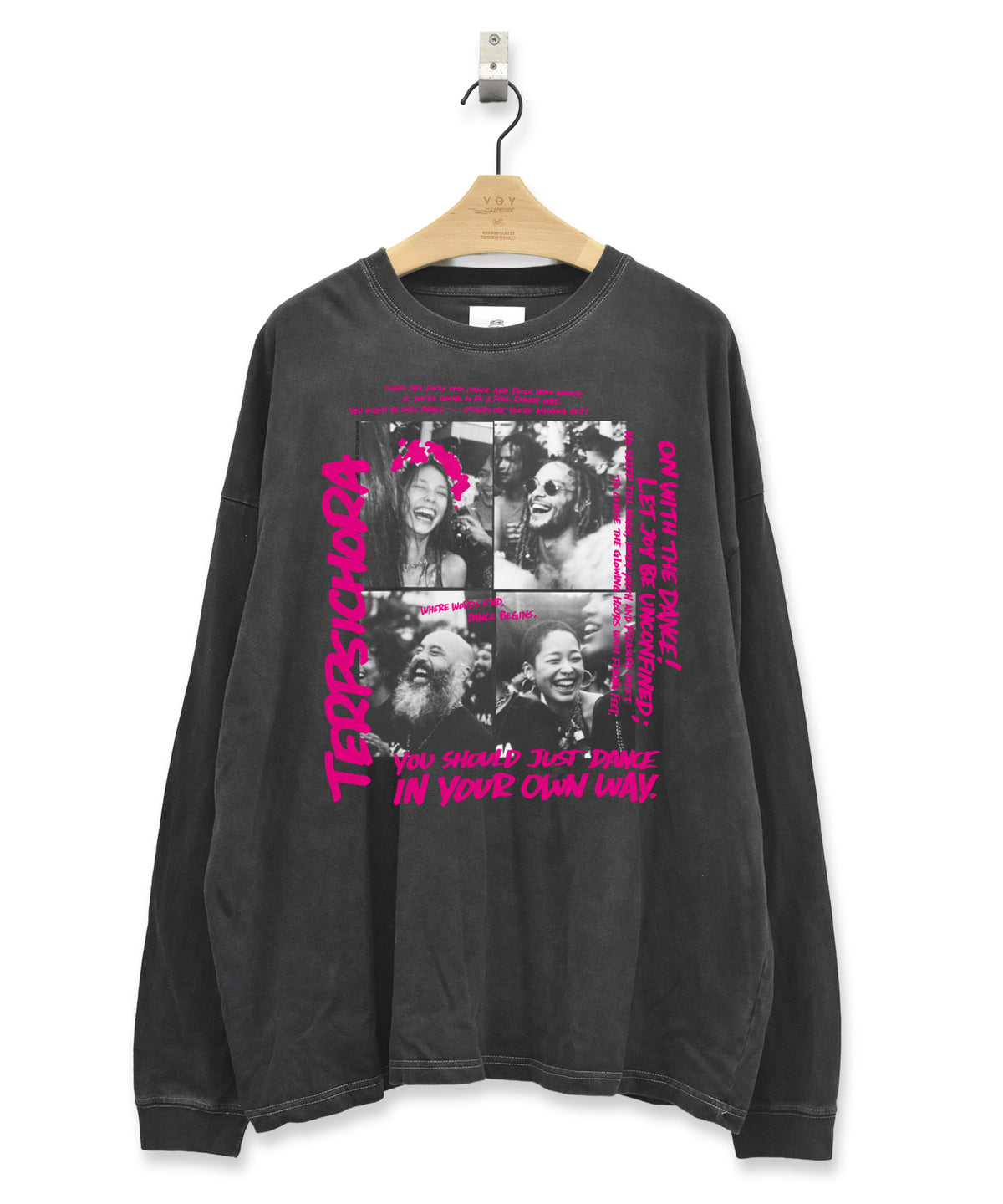 PIGMENT-DYED L/S TEE（TERPSICHORA）