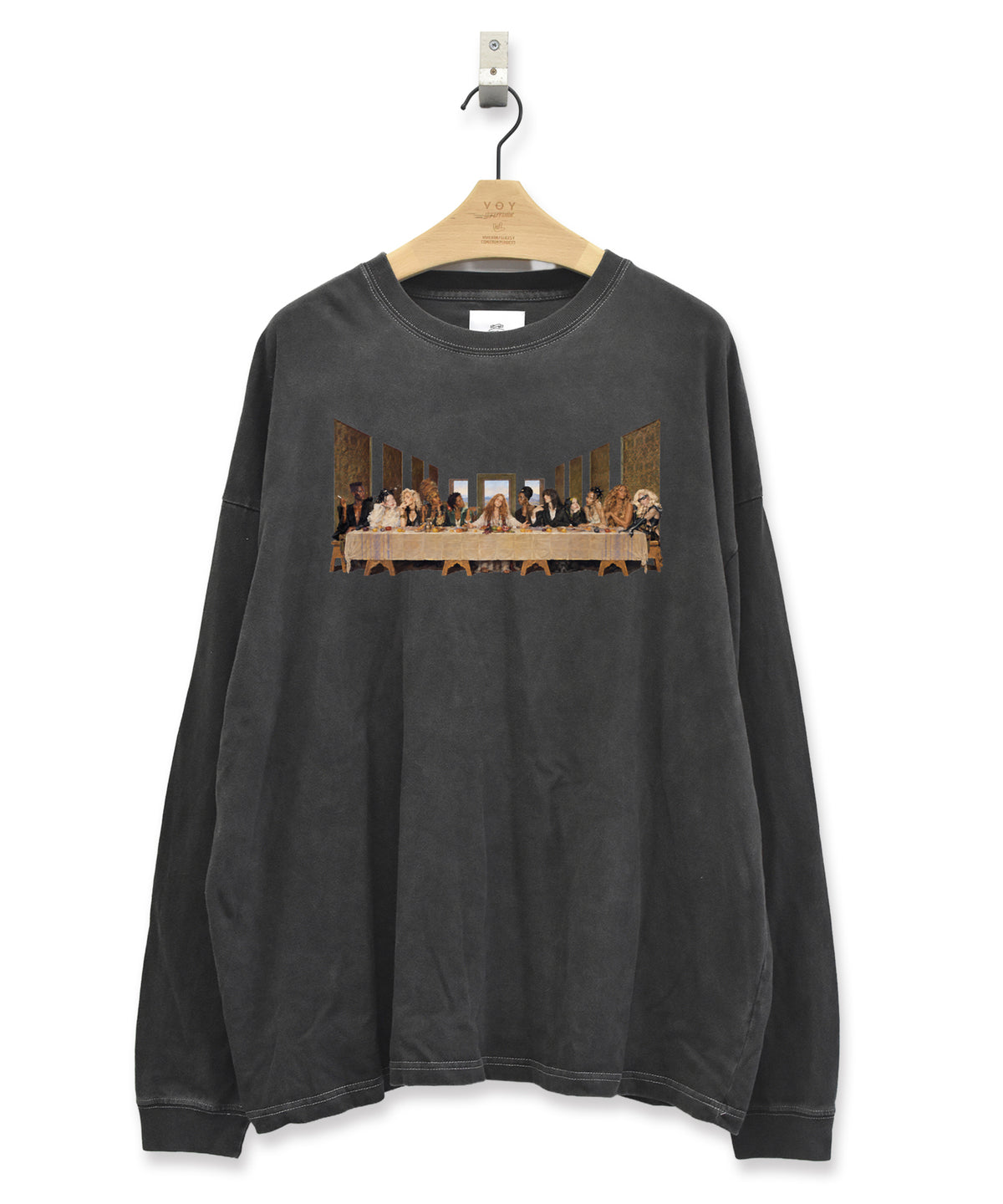 PIGMENT-DYED L/S TEE（LAST TEE PARTY）
