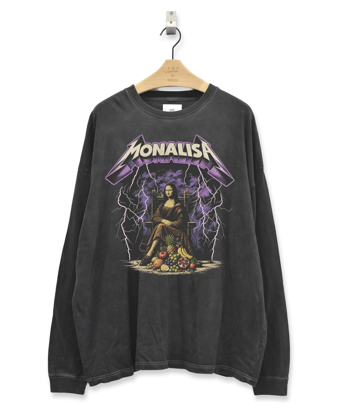 PIGMENT-DYED L/S TEE（MONALISA）