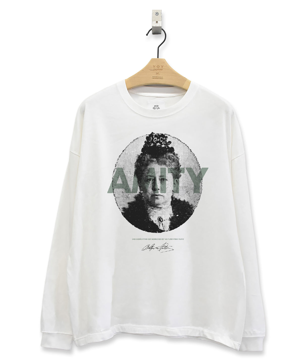 PIGMENT-DYED L/S TEE（AMITY）