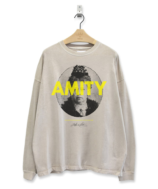 PIGMENT-DYED L/S TEE（AMITY）
