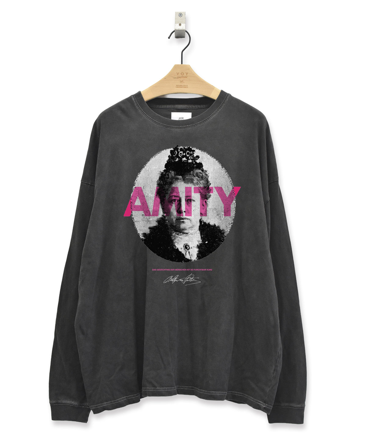 PIGMENT-DYED L/S TEE（AMITY）
