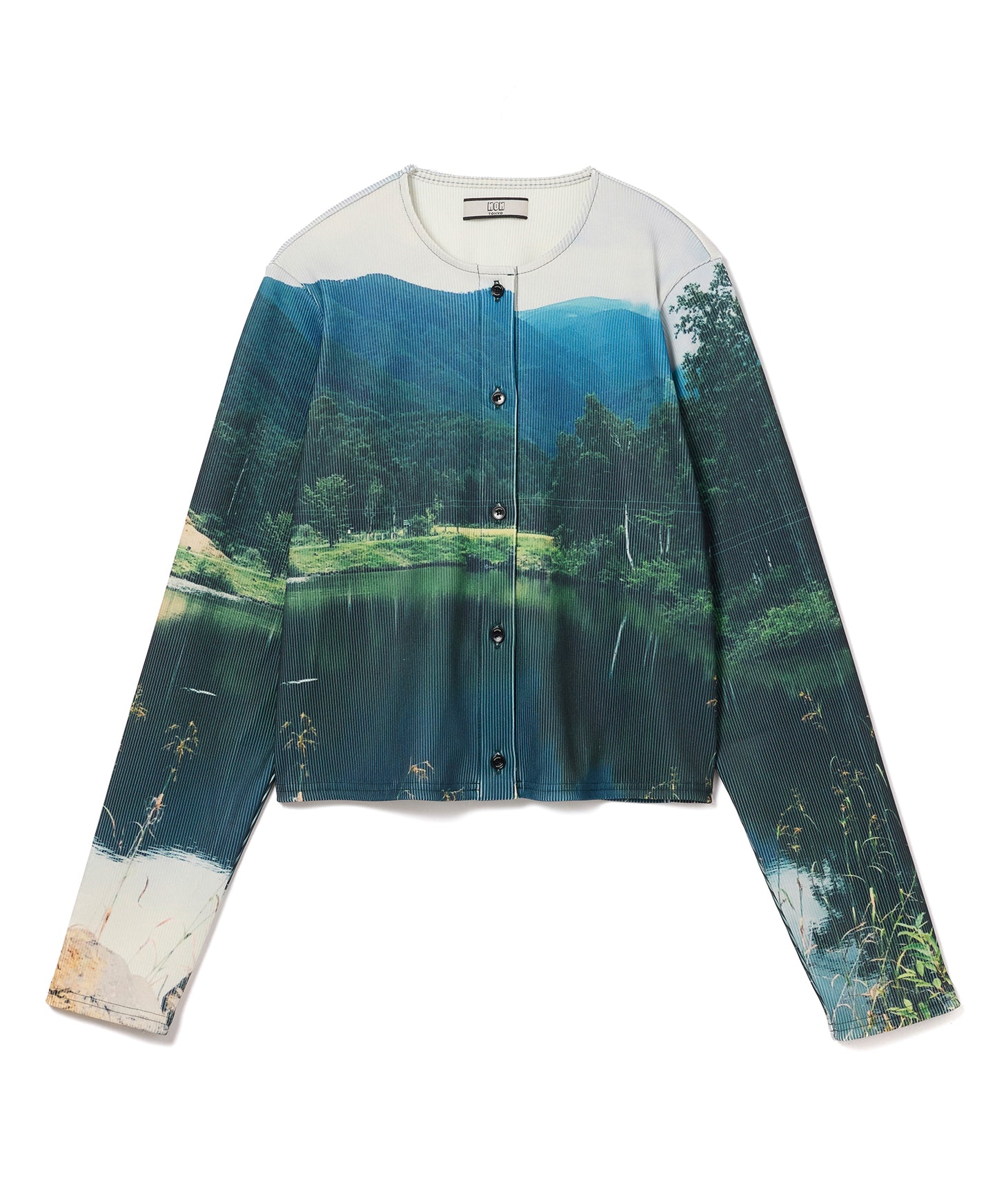 RIB COMPACT CARDIGAN