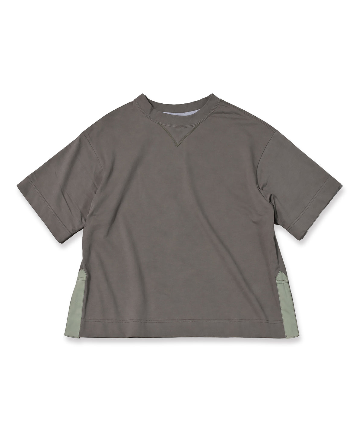 スリットスウェットTシャツ