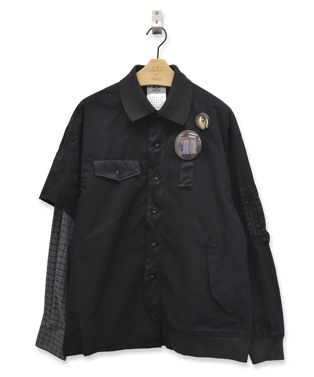 DOPE MIXTURE SHIRT JACKET