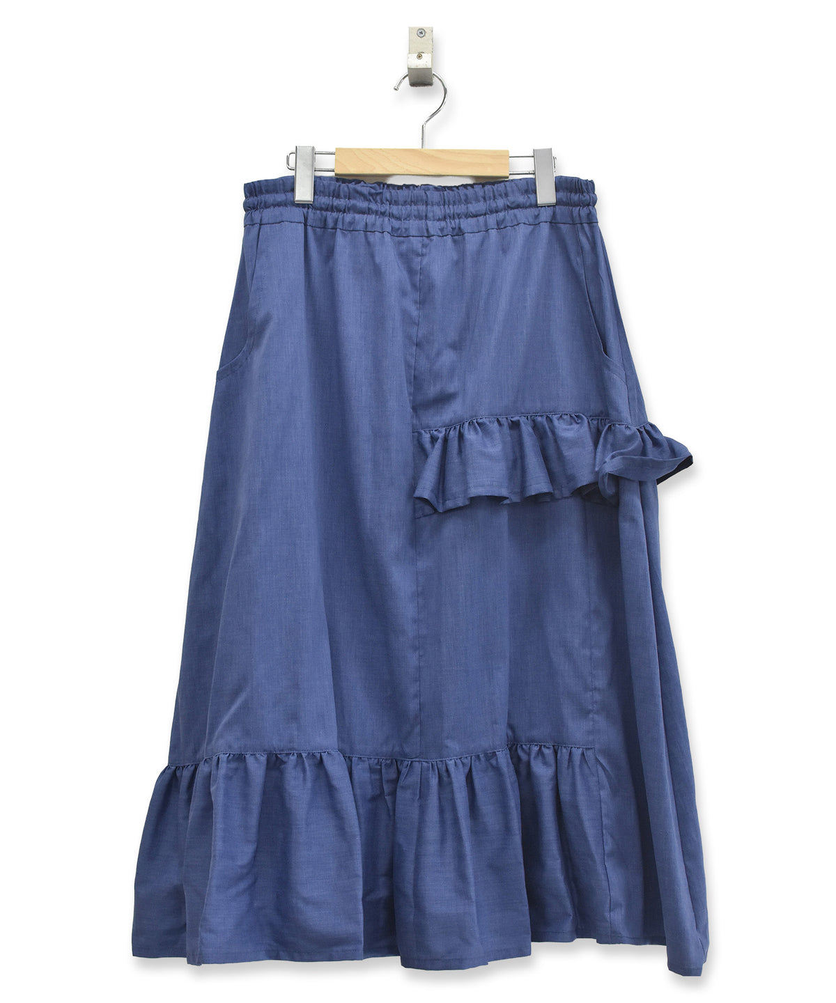 ASYMMETRICAL SHIRT SKIRT