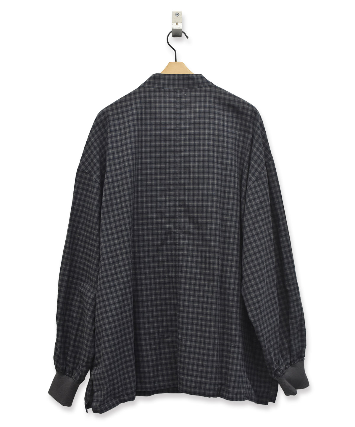 CHECKED KUNG FU SHIRT