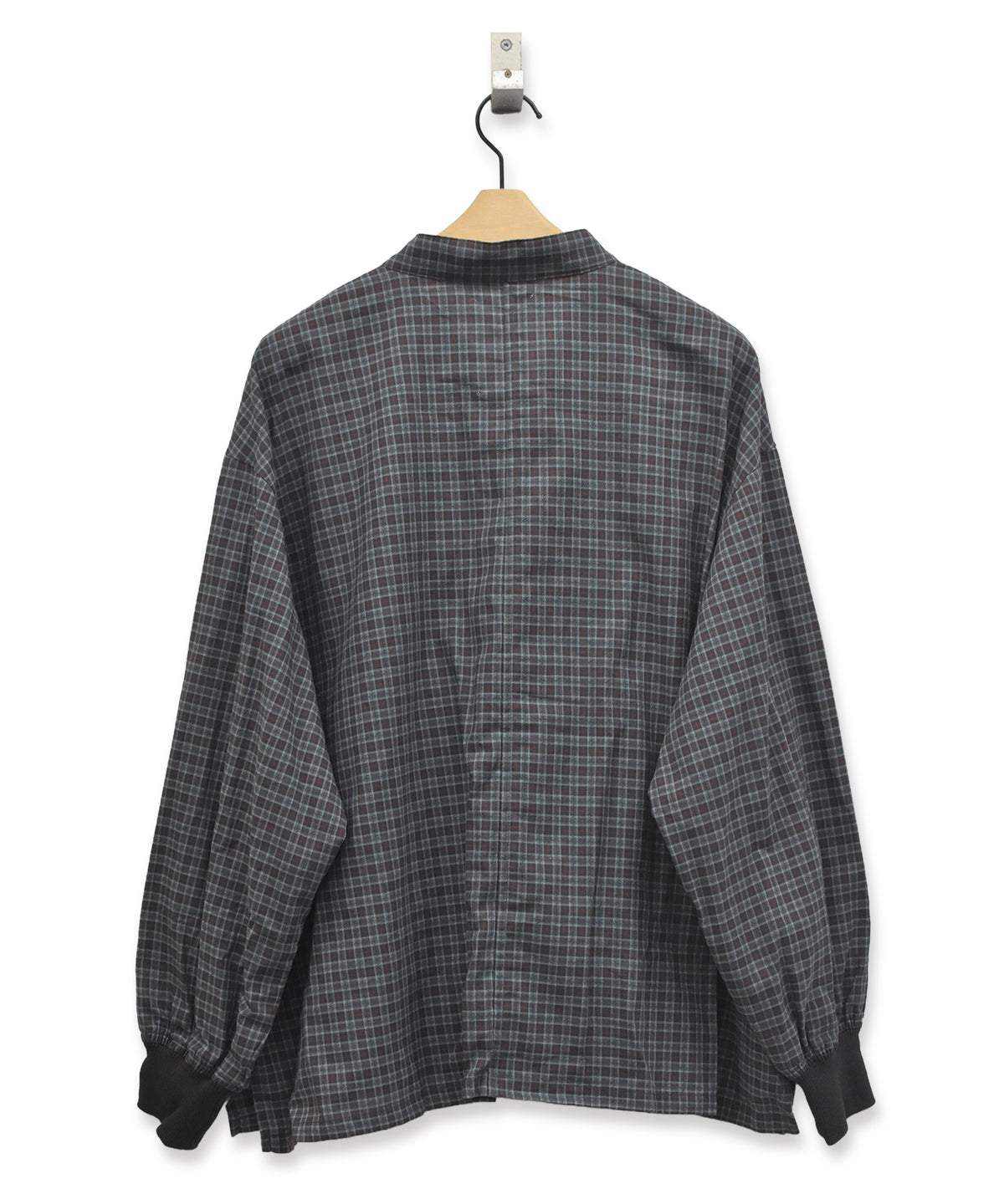 CHECKED KUNG FU SHIRT