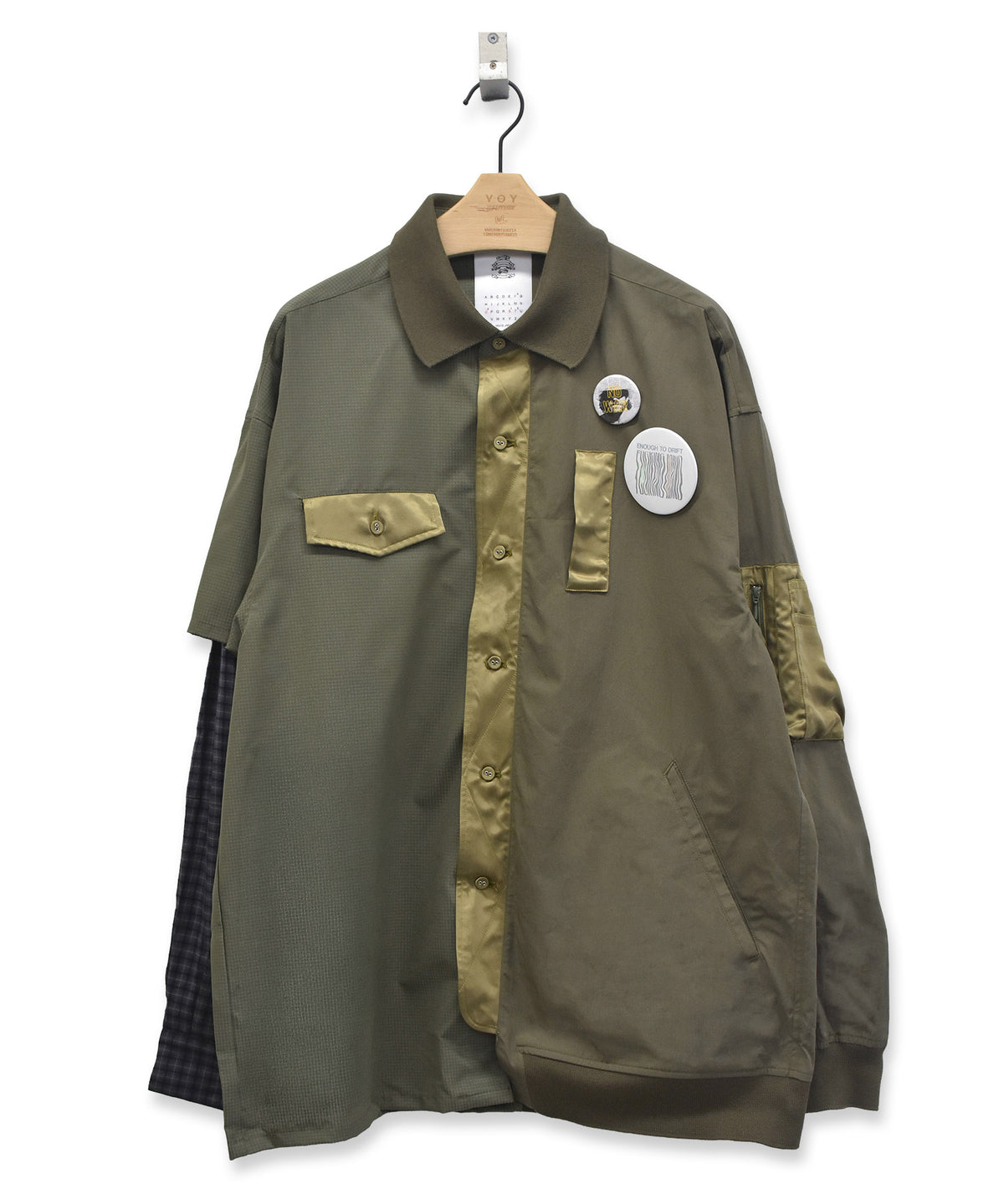 DOPE MIXTURE SHIRT JACKET