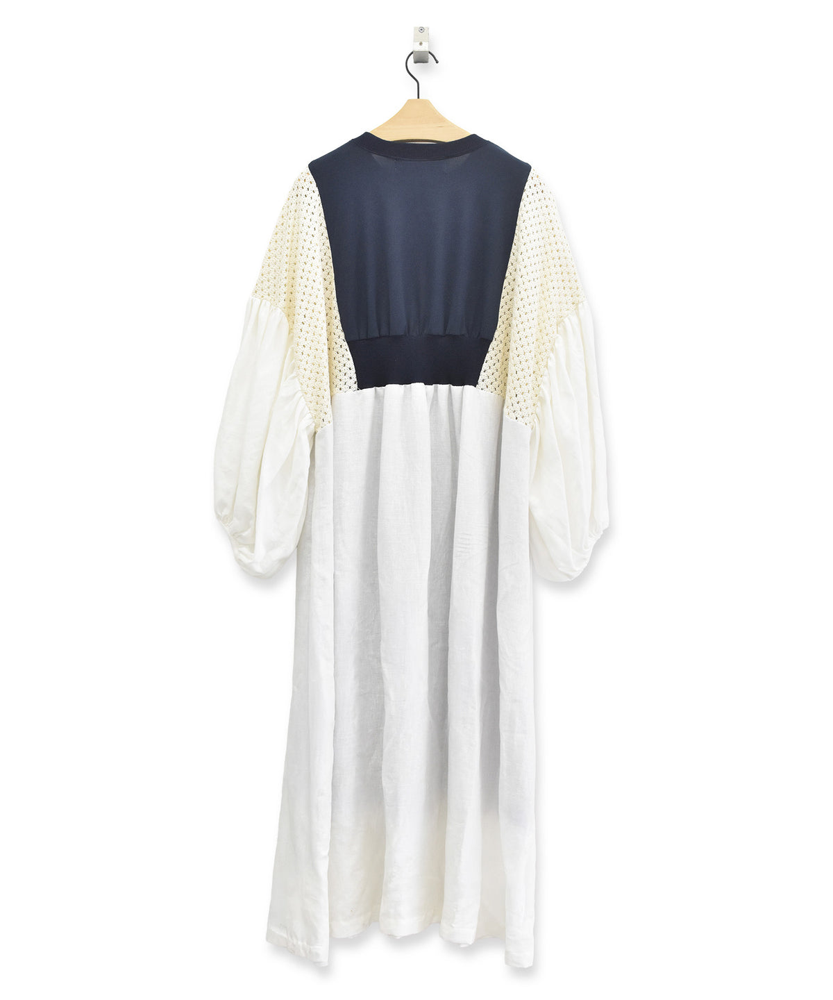 MIXTURE MEMORY DRESS　SILK SCREEN