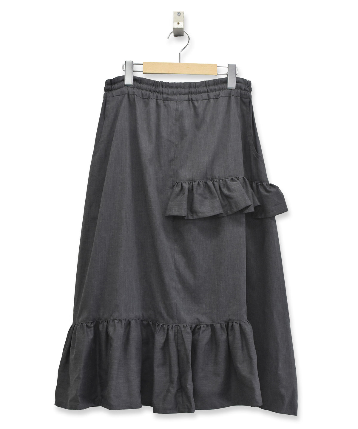 ASYMMETRICAL SHIRT SKIRT