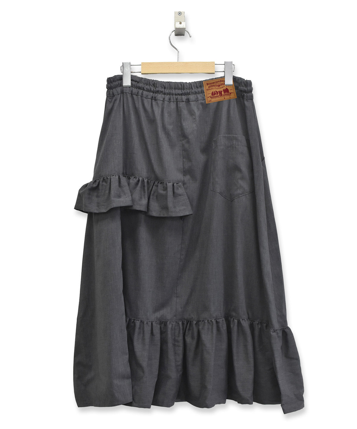 ASYMMETRICAL SHIRT SKIRT