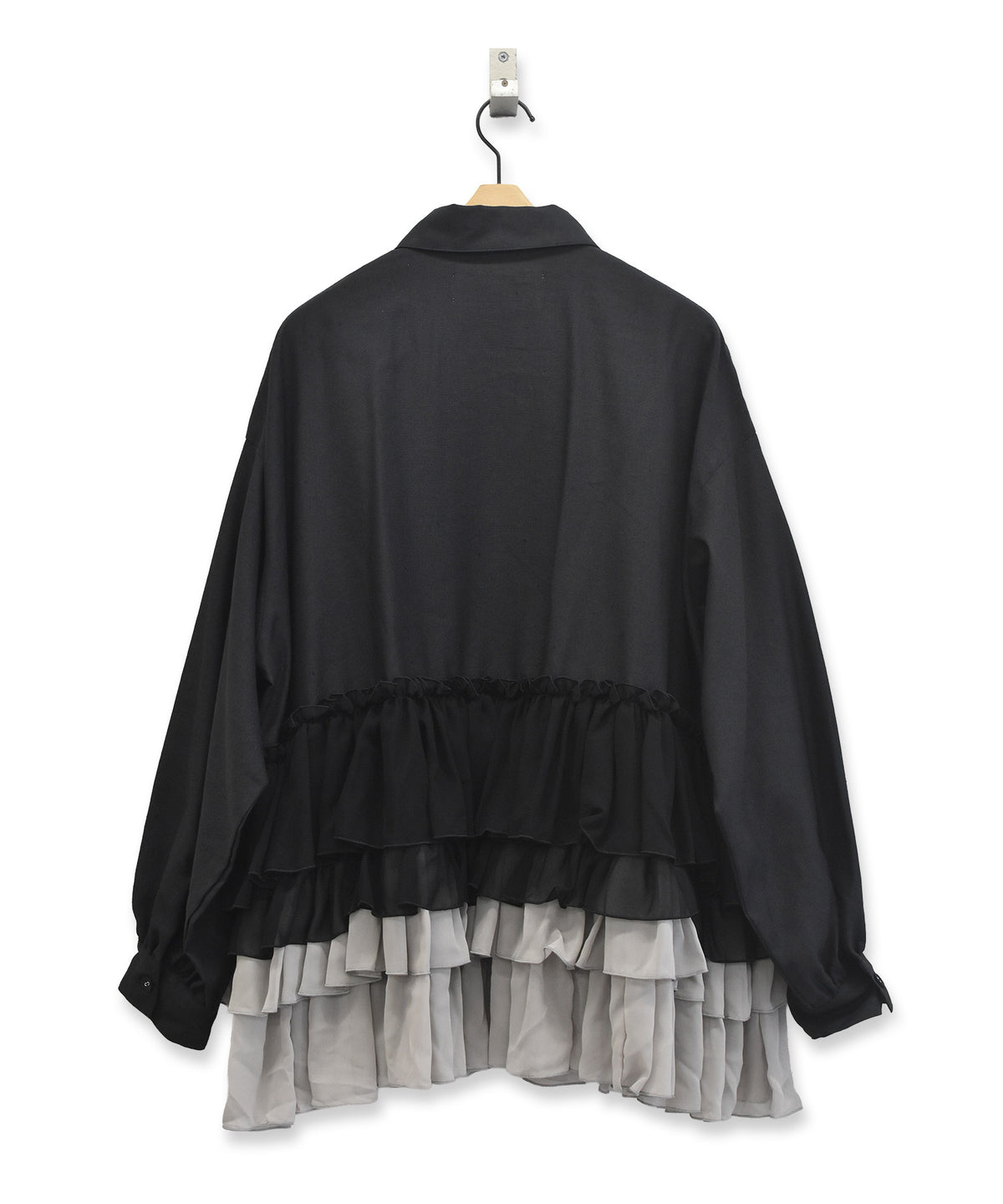 FRILL SHIRT JACKET