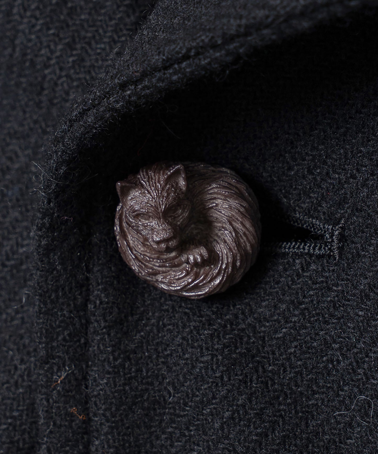 Dreamin' Mix Poncho Short Coat