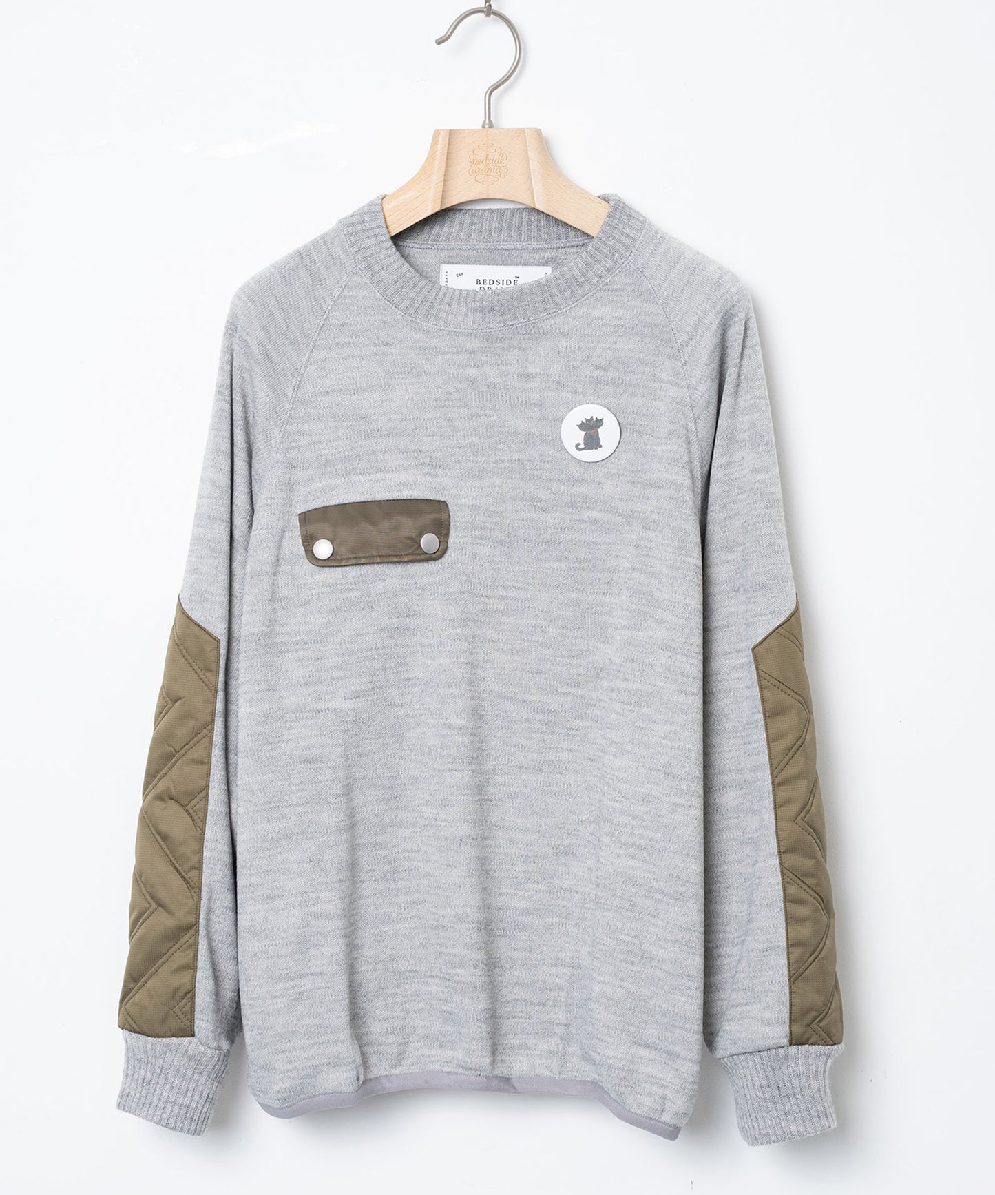 Dreamin' Mix Poncho Short Coat