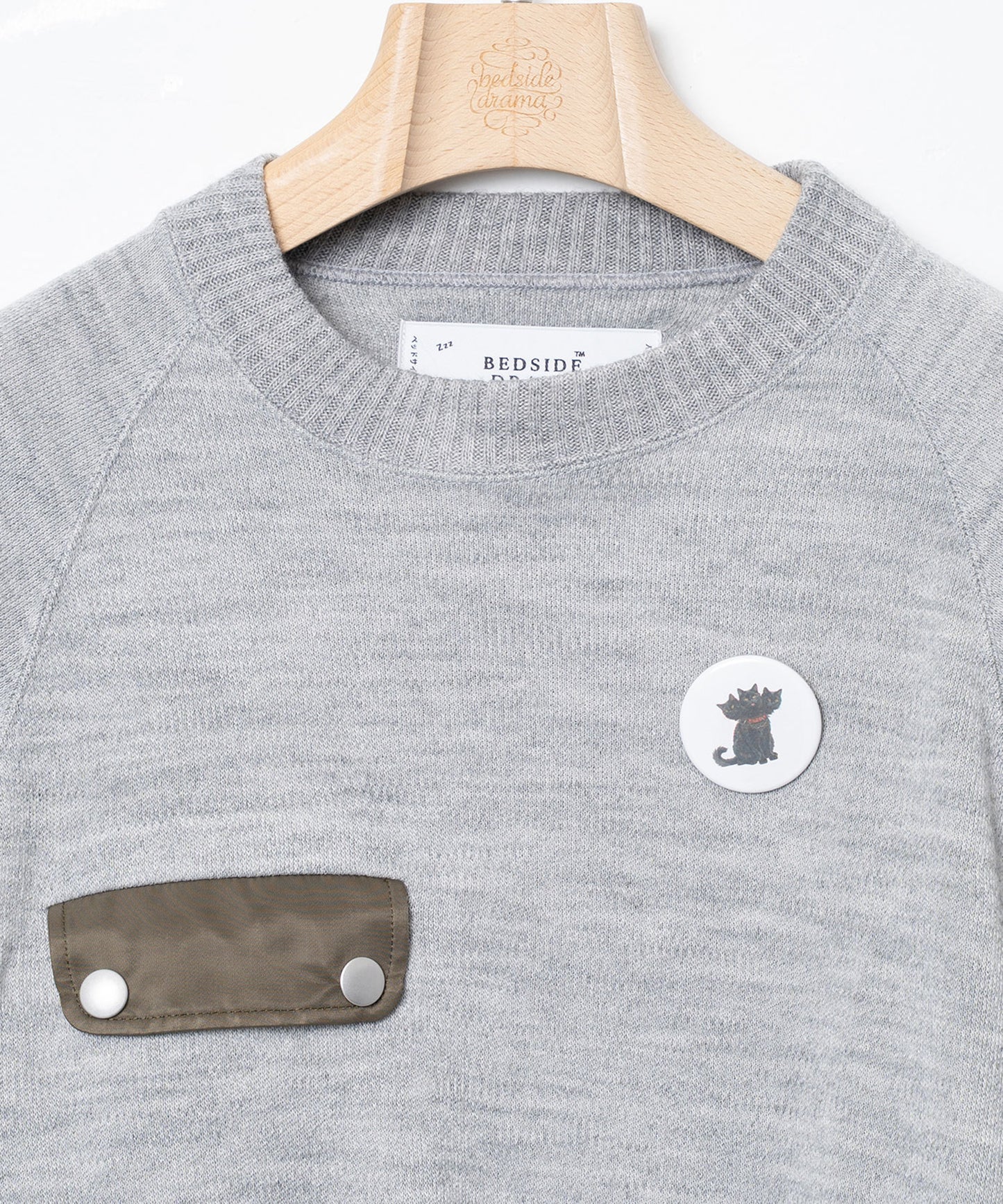 Dreamin' Mix Poncho Short Coat
