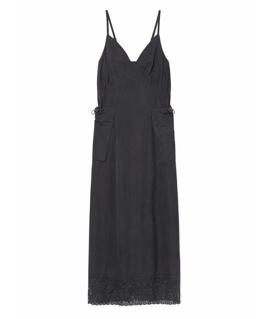 LACE GIMMICK ONE-PIECE