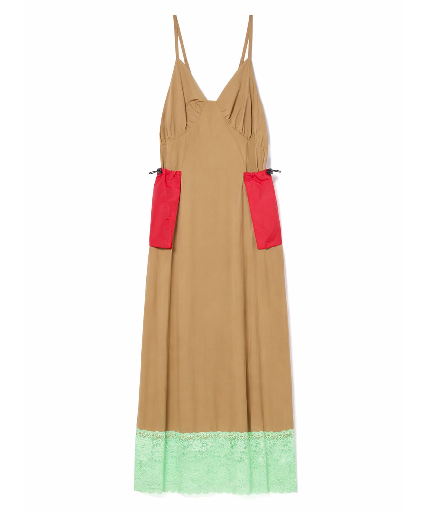 LACE GIMMICK ONE-PIECE