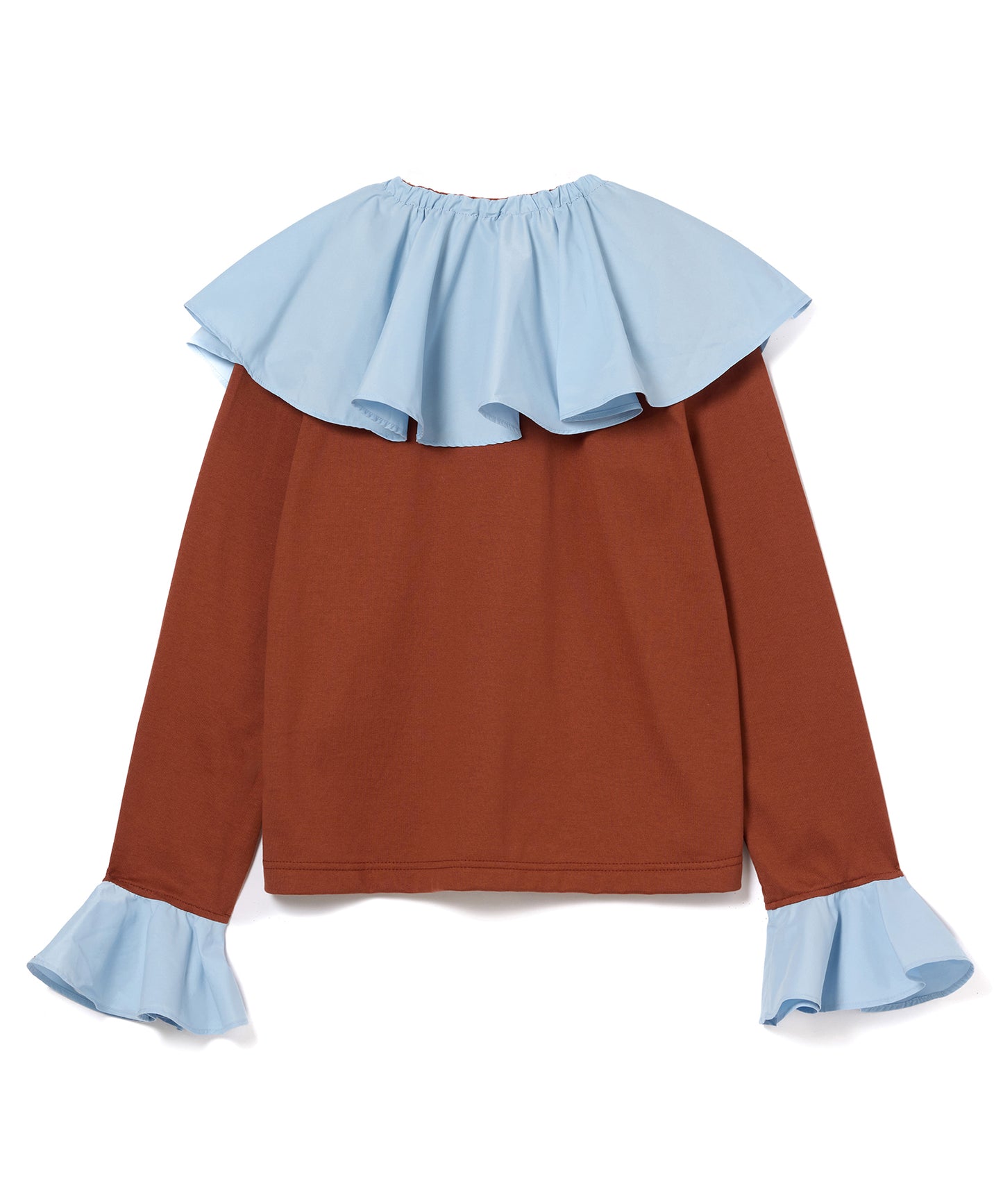 OVER COLLAR L/S TOP