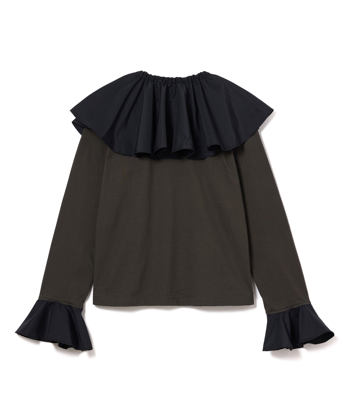 OVER COLLAR L/S TOP
