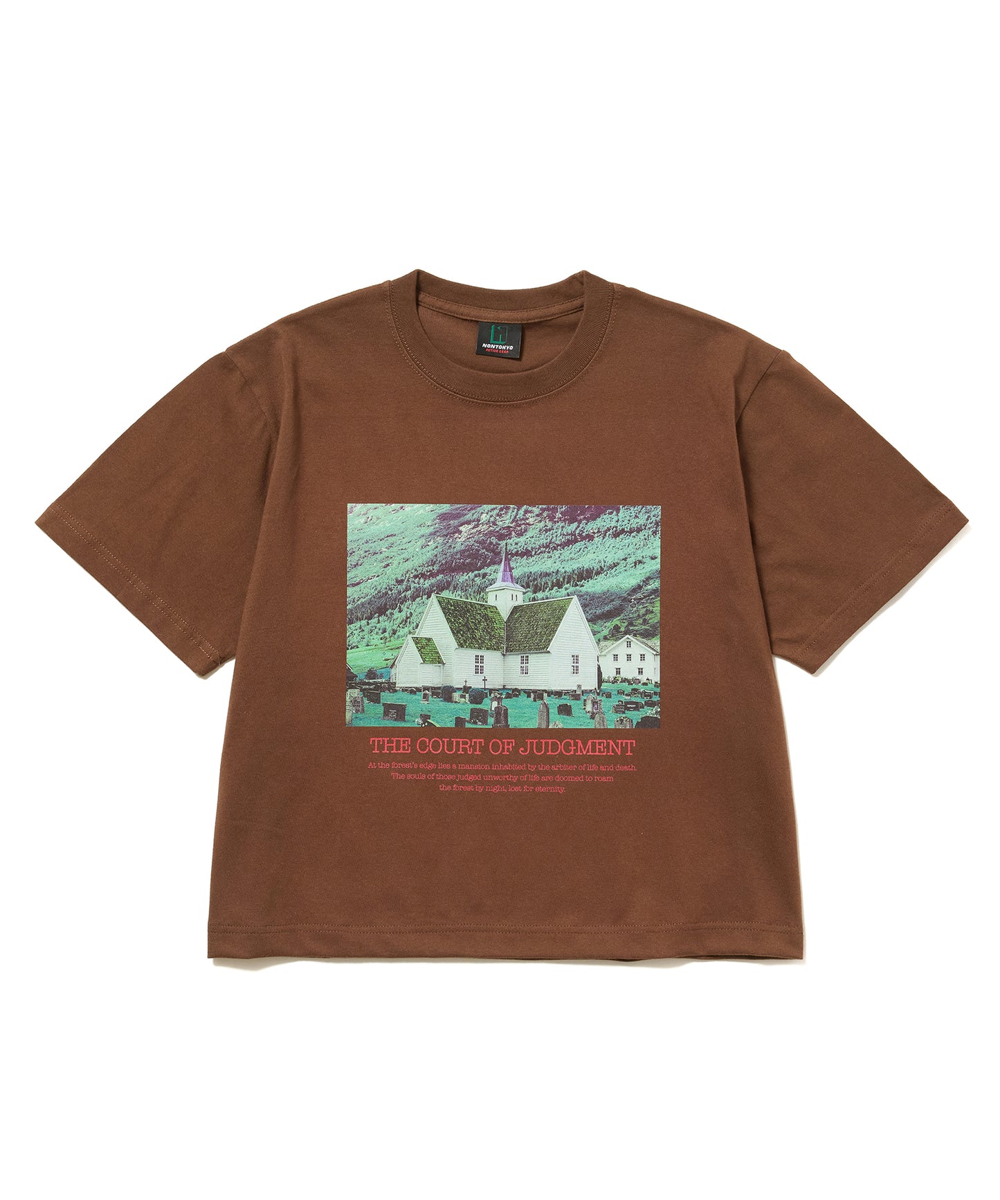 PRINT SHORT T-SHIRT(HOUSE)