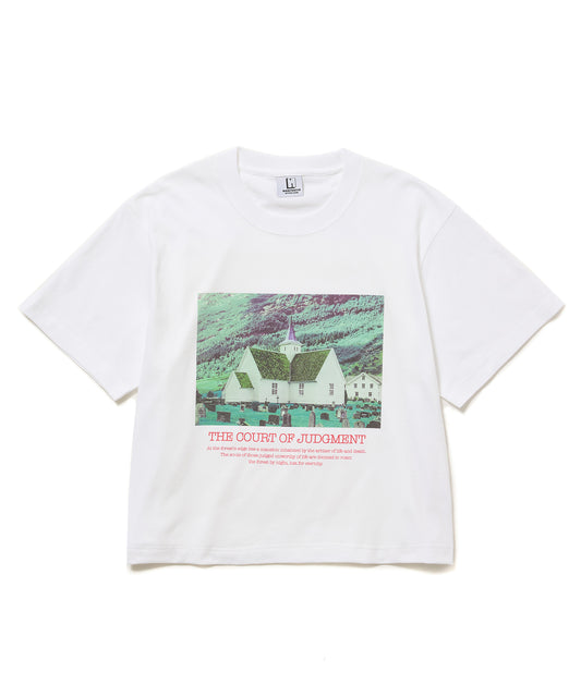 PRINT SHORT T-SHIRT(HOUSE)