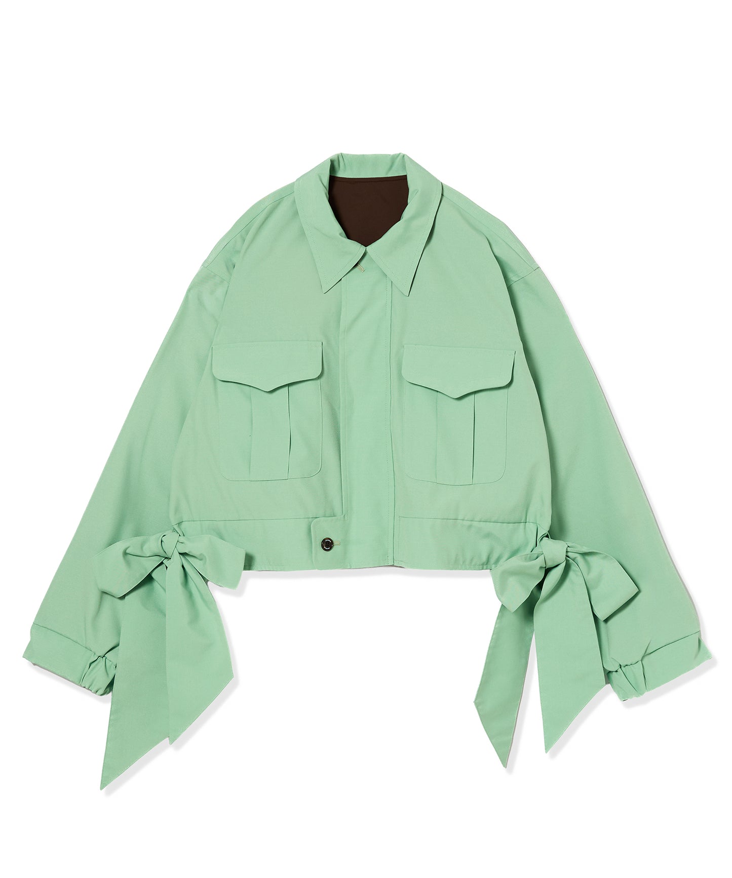 REVERSIBLE RIBBON JACKET