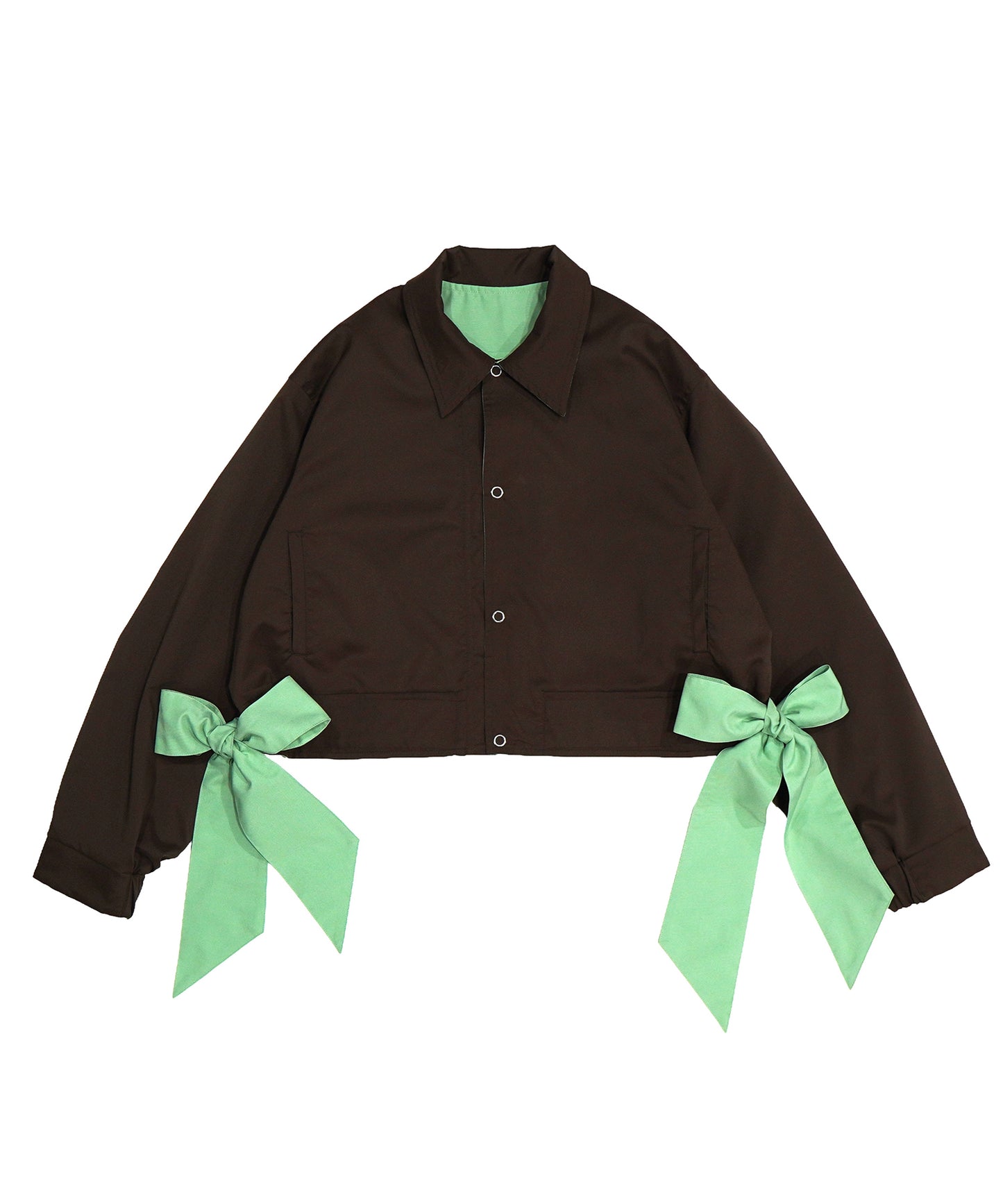 REVERSIBLE RIBBON JACKET
