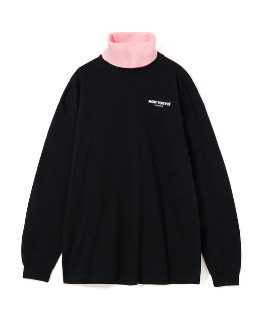 HIGH-NECK L/S T-SHIRT