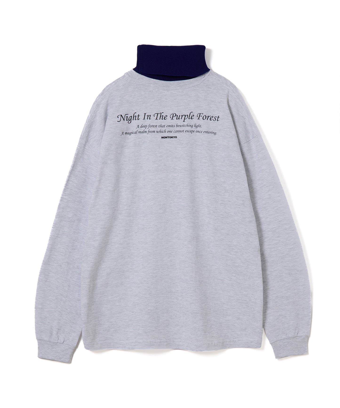 HIGH-NECK L/S T-SHIRT