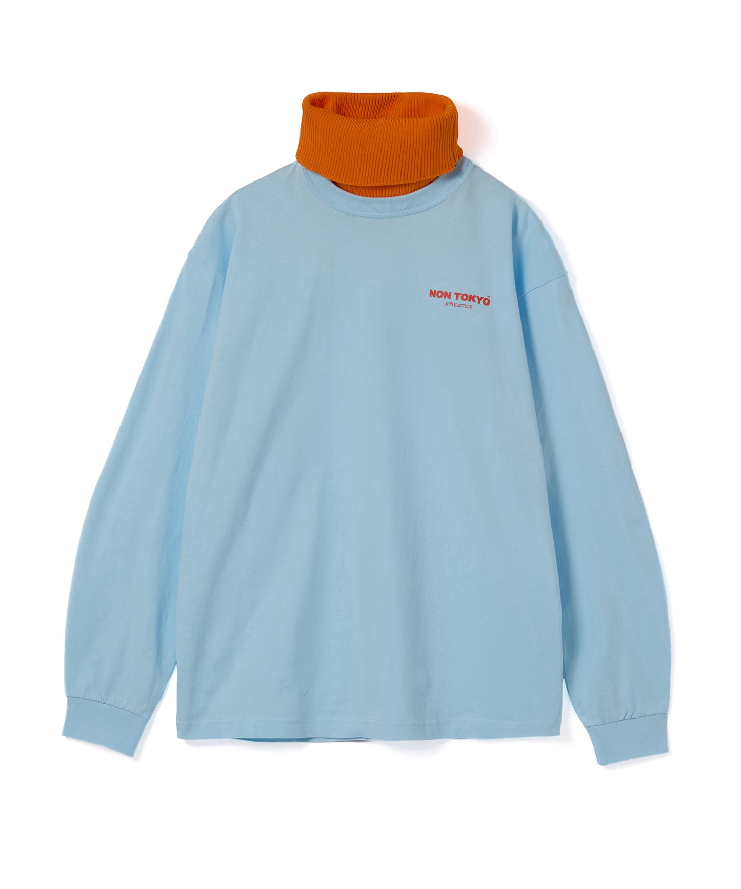 HIGH-NECK L/S T-SHIRT