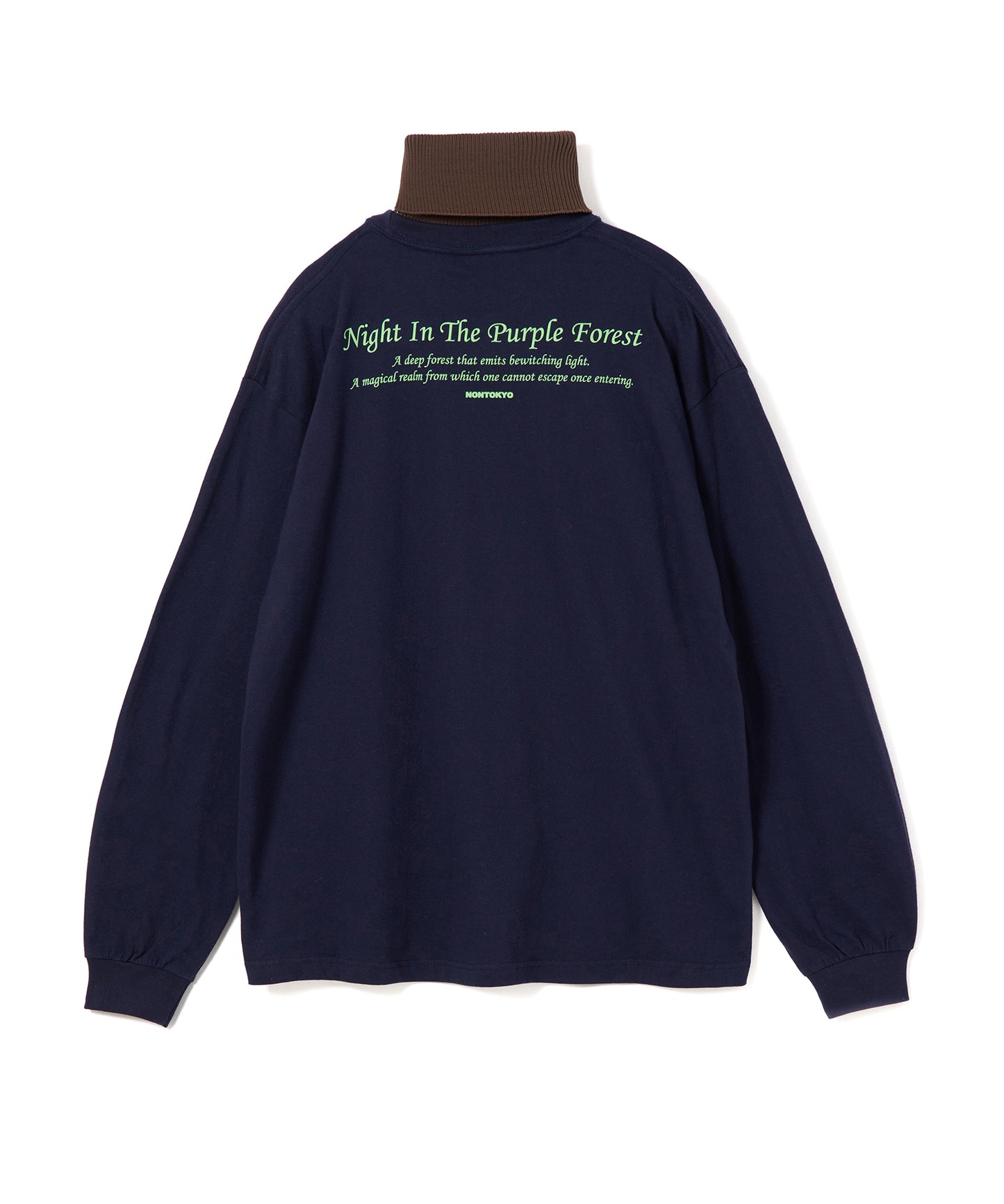 HIGH-NECK L/S T-SHIRT