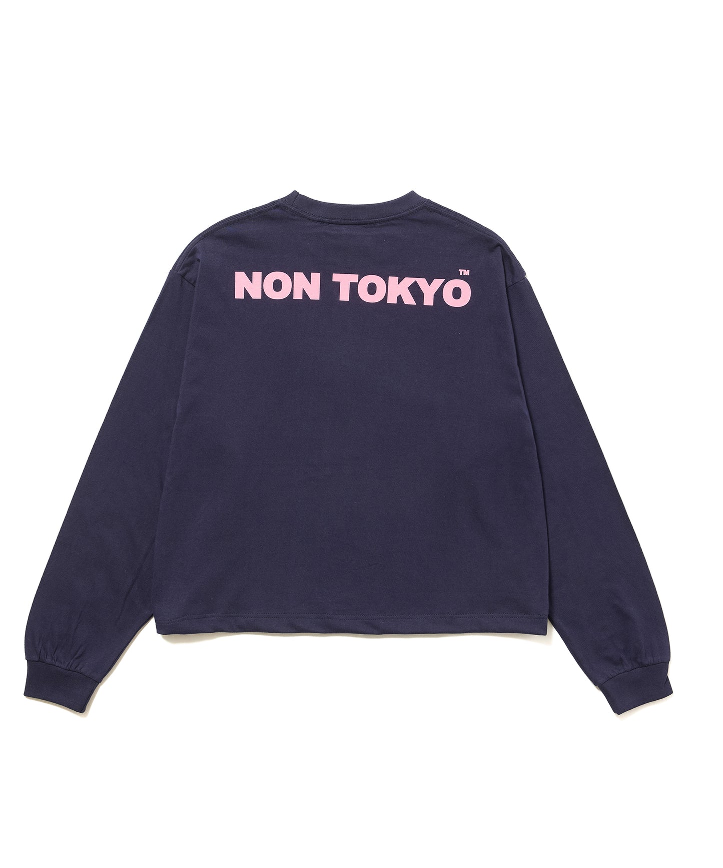 PRINT L/S SHORT T-SHIRT(DEVIL APPLE)