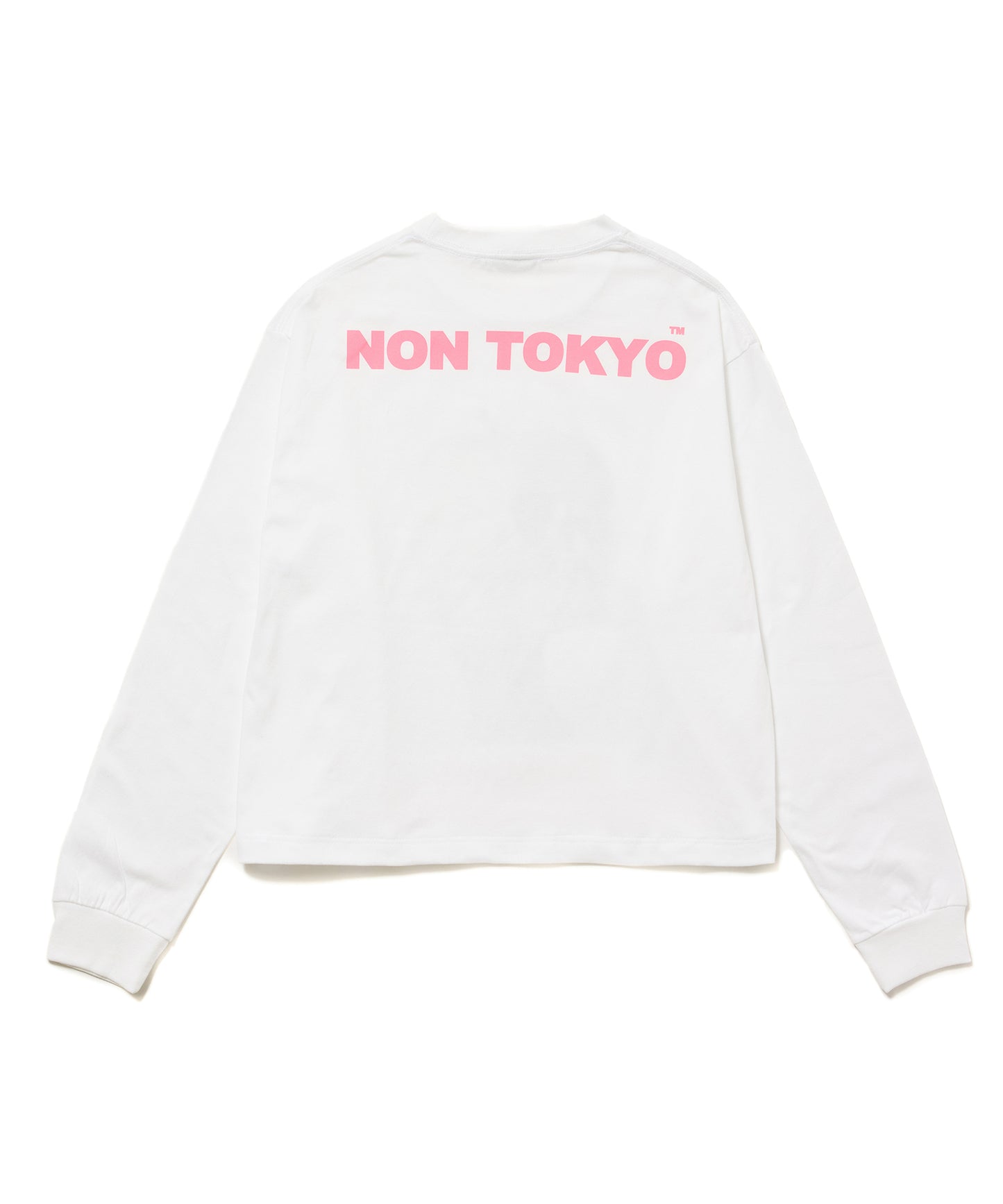 PRINT L/S SHORT T-SHIRT(DEVIL APPLE)