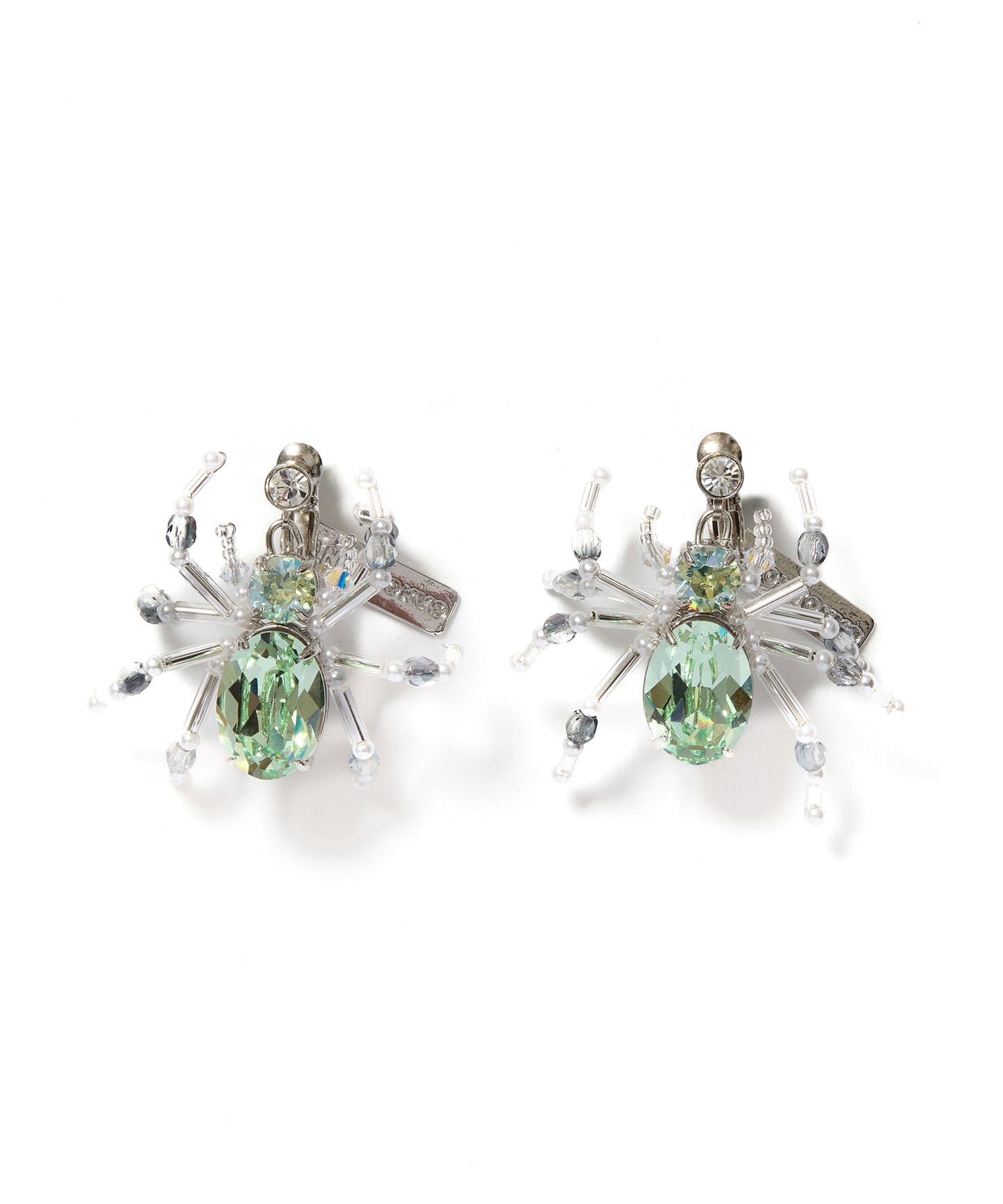 CRYSTAL SPIDER EARRING