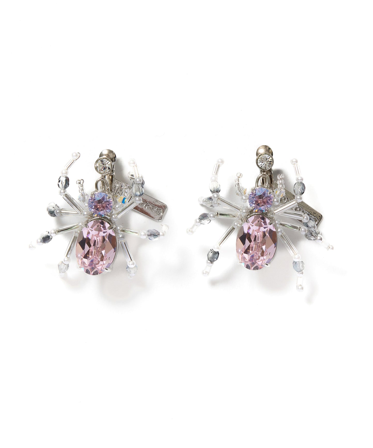 CRYSTAL SPIDER EARRING