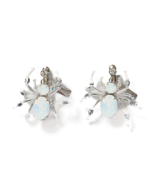 CRYSTAL SPIDER EARRING
