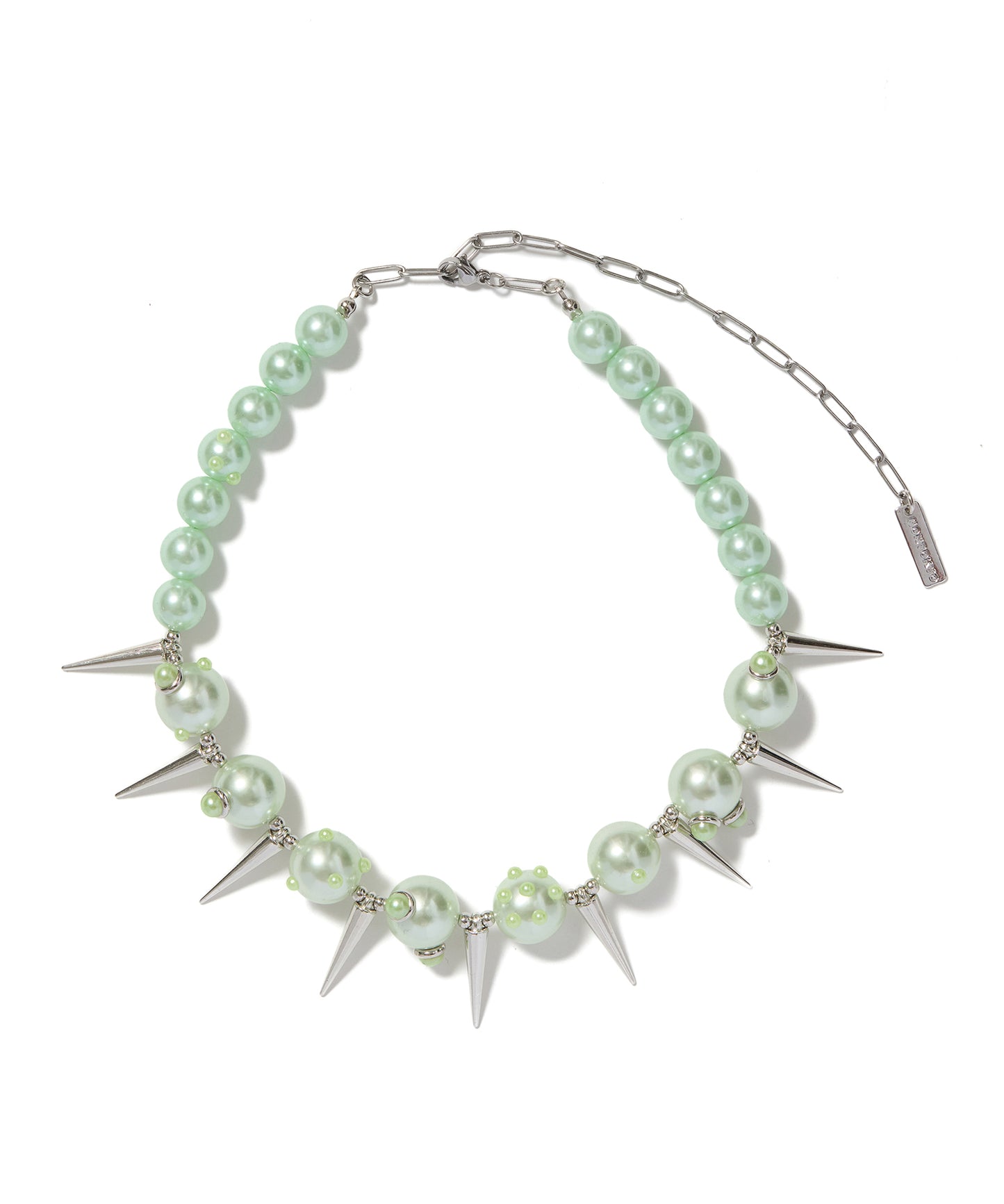 PEARL & STUDS NECKLACE