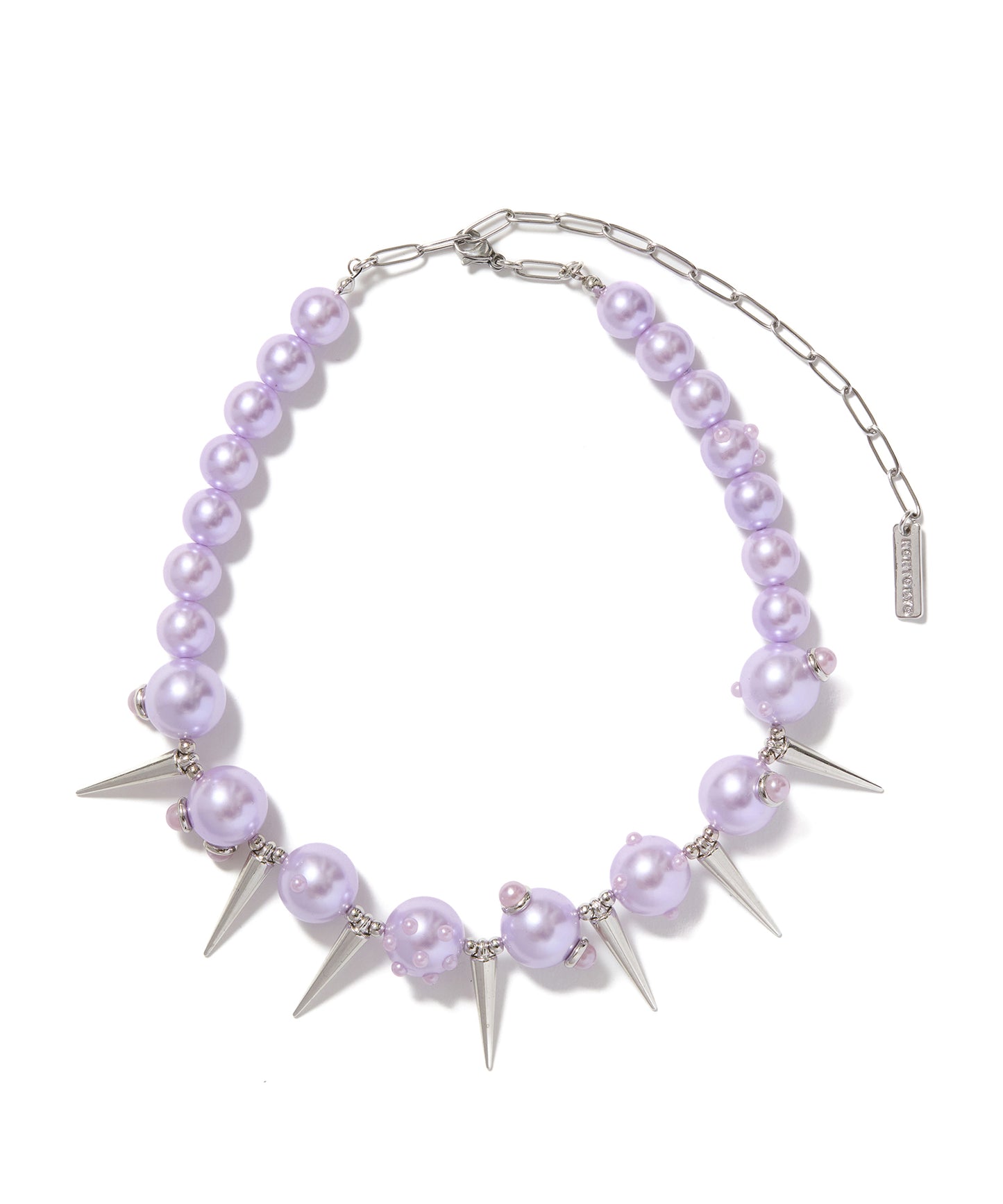 PEARL & STUDS NECKLACE