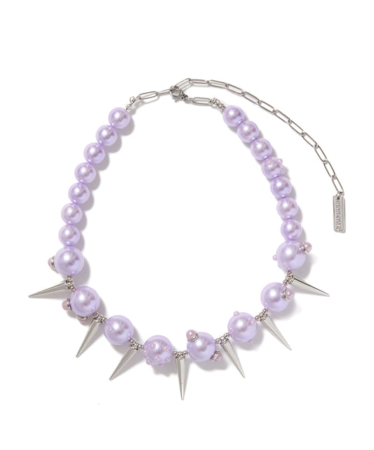 PEARL & STUDS NECKLACE