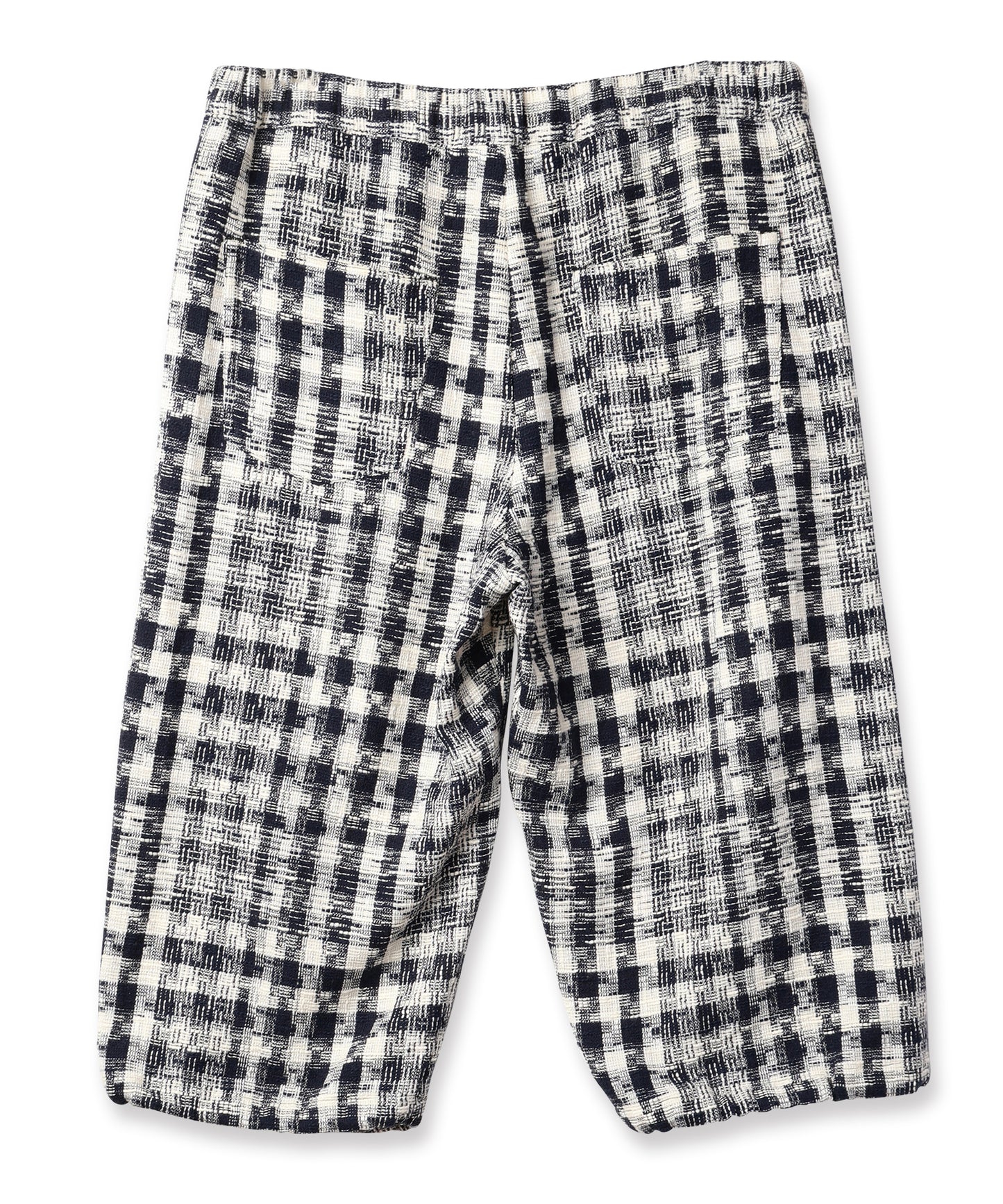 3/4 GINGHAM CHECK PANTS