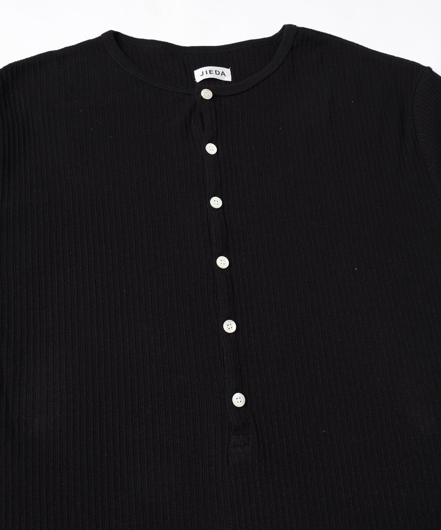 VINTAGE LIGHT RIB HENRY NECK L/S – ANLIO（アンリオ）