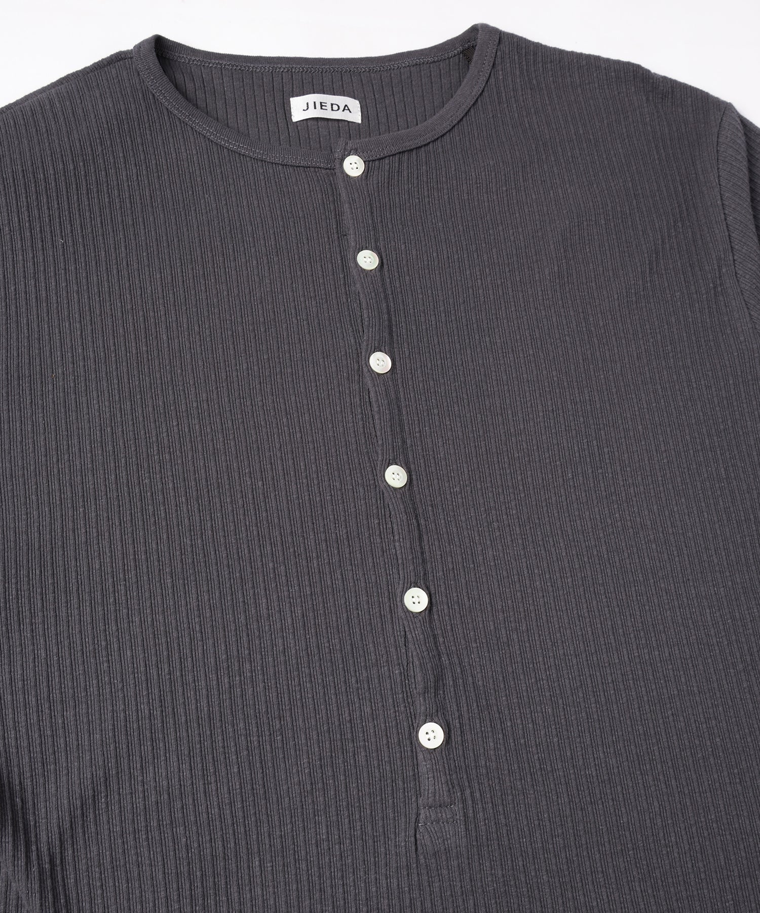 VINTAGE LIGHT RIB HENRY NECK L/S – ANLIO（アンリオ）