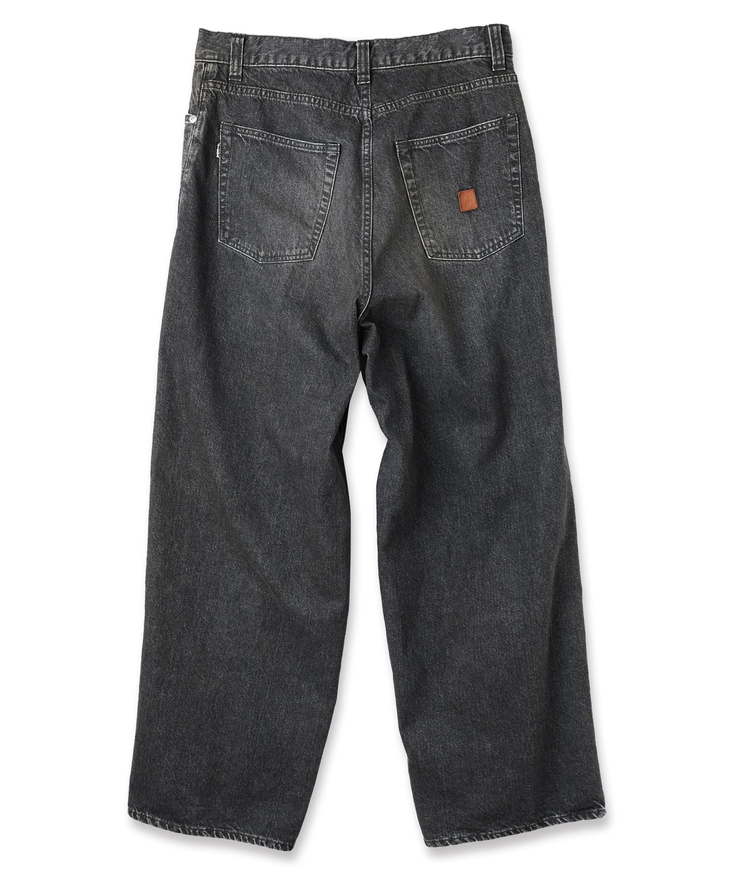 OVER RAP DENIM PANTS